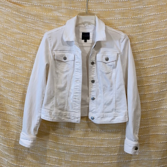 white denim jacket size 16